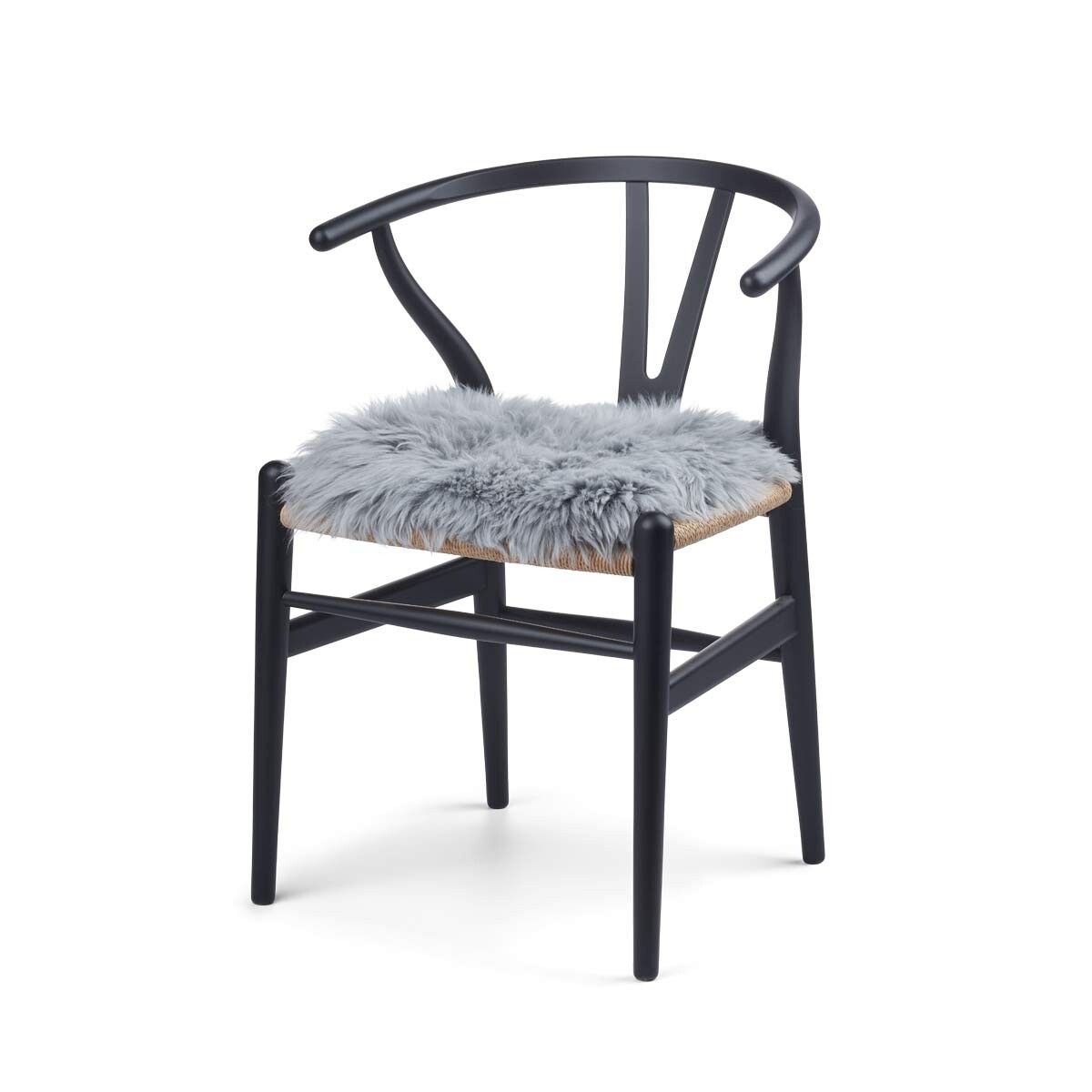 Nollajäteinen istuintyyny | Pitkäkarvainen | Uusi-Seelanti | 35x35 cm