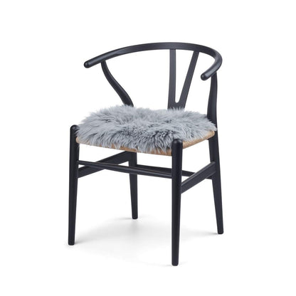 Nollajäteinen istuintyyny | Pitkäkarvainen | Uusi-Seelanti | 35x35 cm