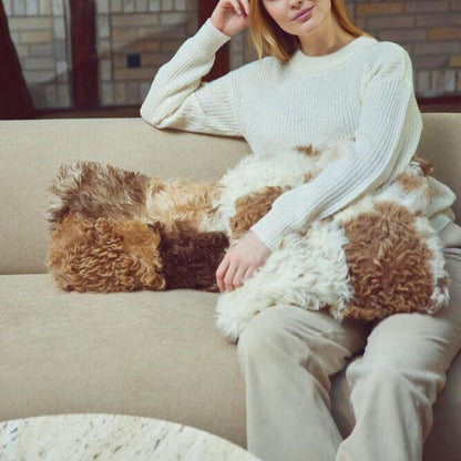 Lampaannahkainen tyyny | Toscana | Kaksipuolinen