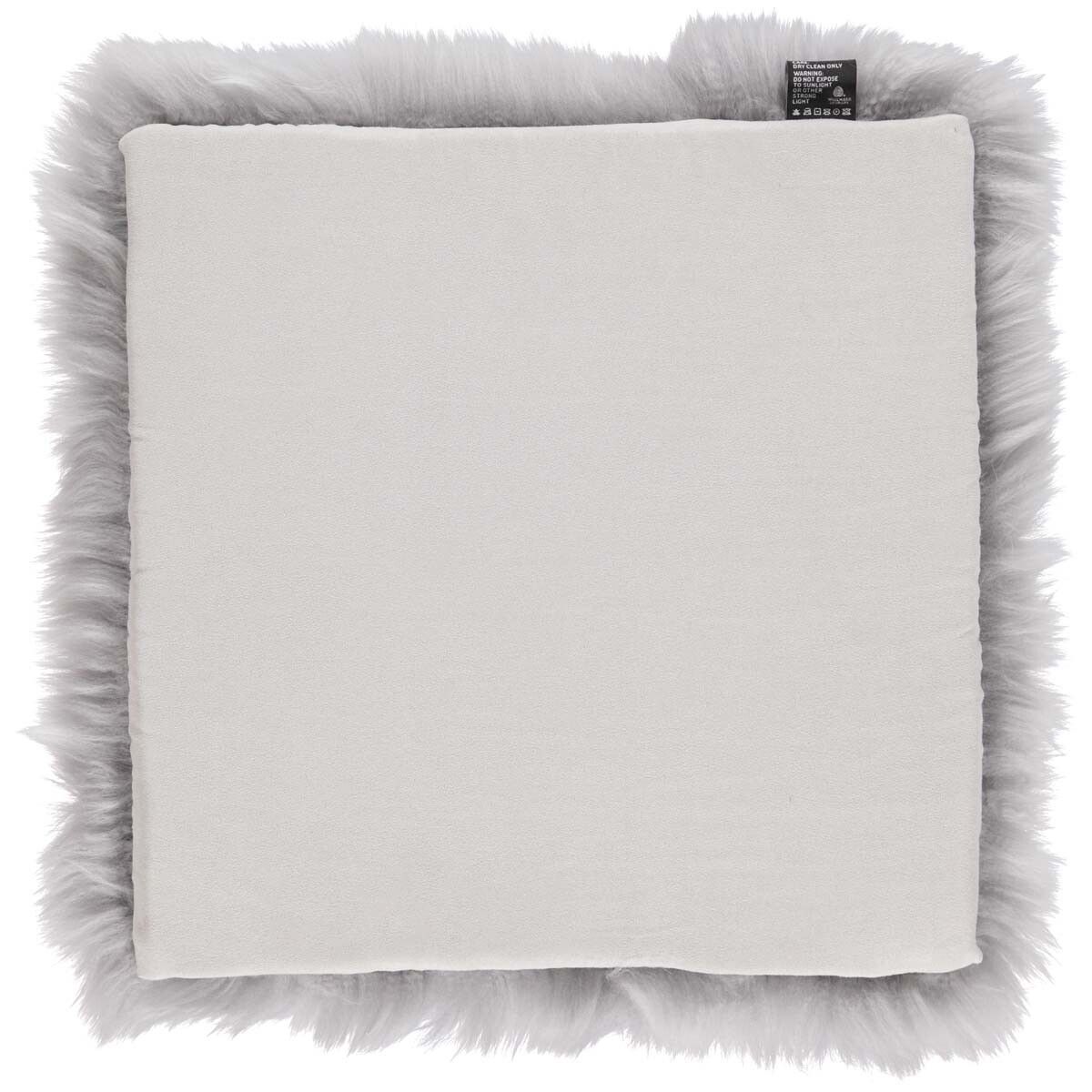 Istuintyyny täytteellä | Pitkäkarvainen | Uusi-Seelanti | 37x37 cm