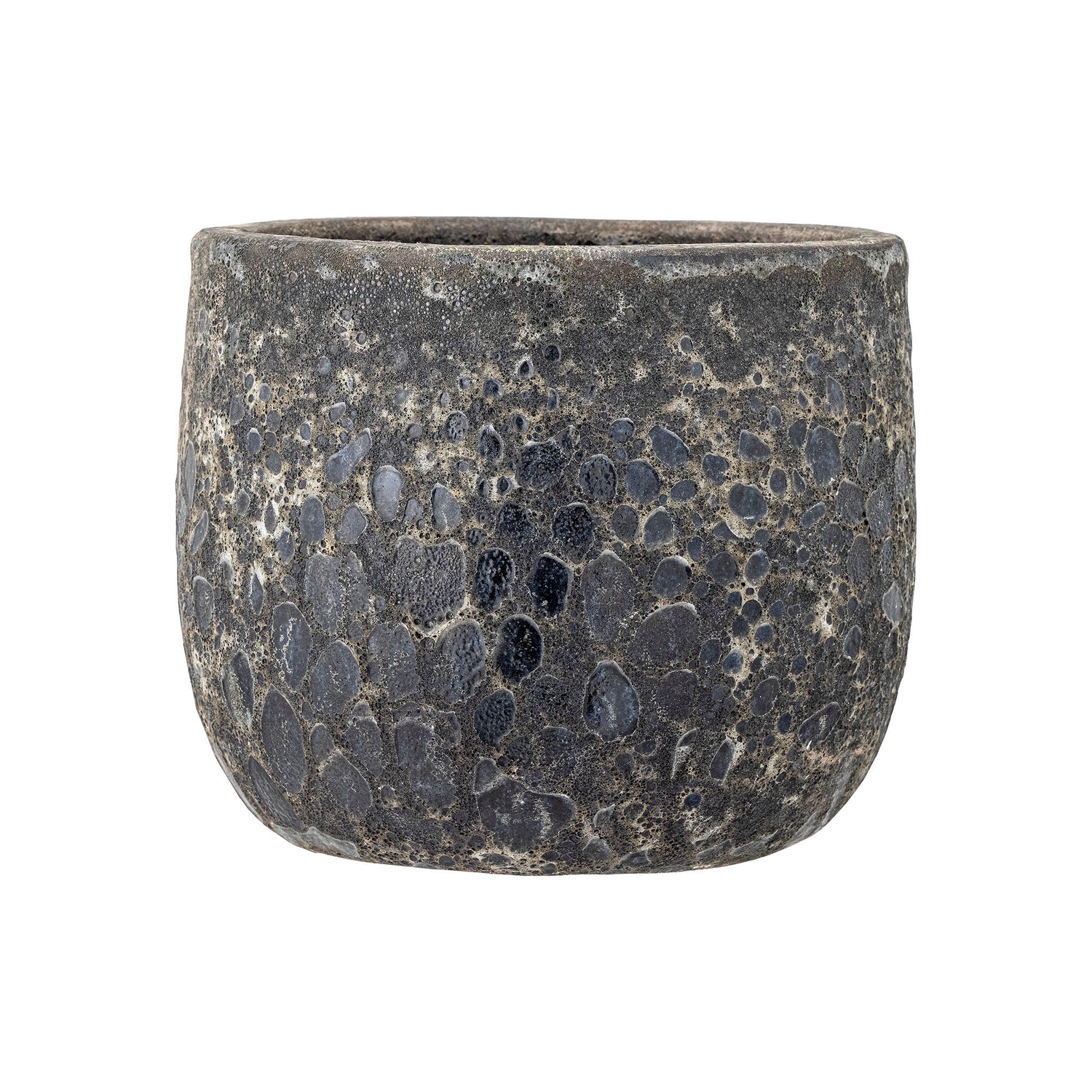 Bloomingville Marko Herbal Potted Hjules, Grey, Terracotta