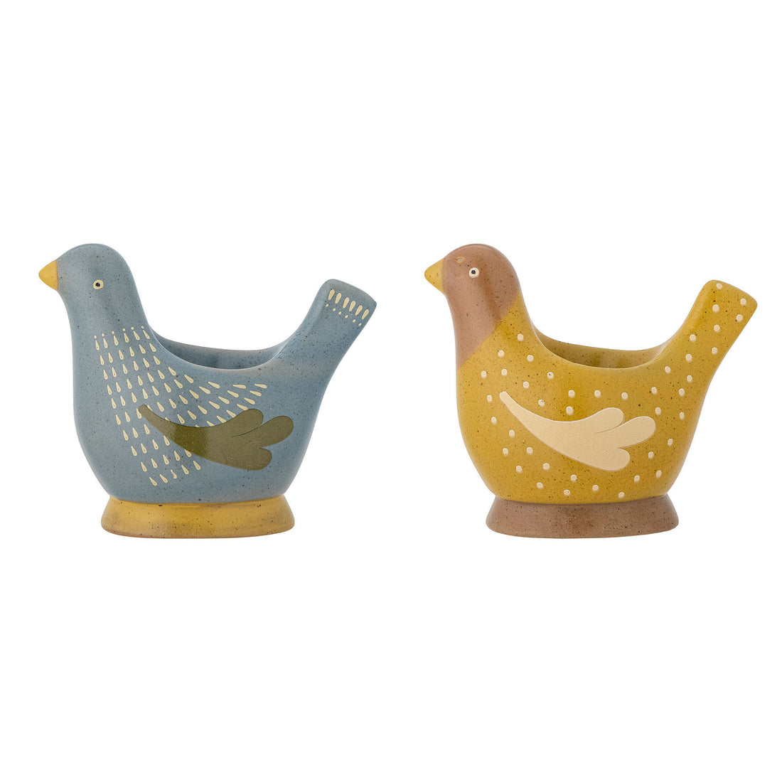 Bloomingville Birdy Egg Beaker, sininen, kivitavara