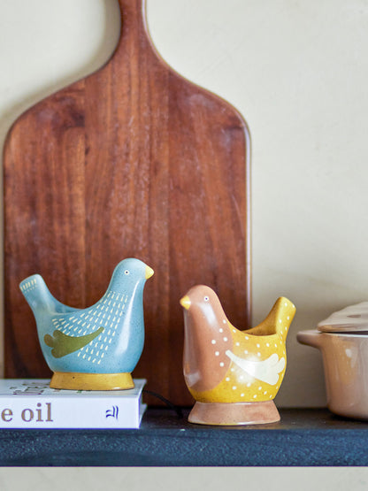 Bloomingville Birdy Egg Beaker, sininen, kivitavara