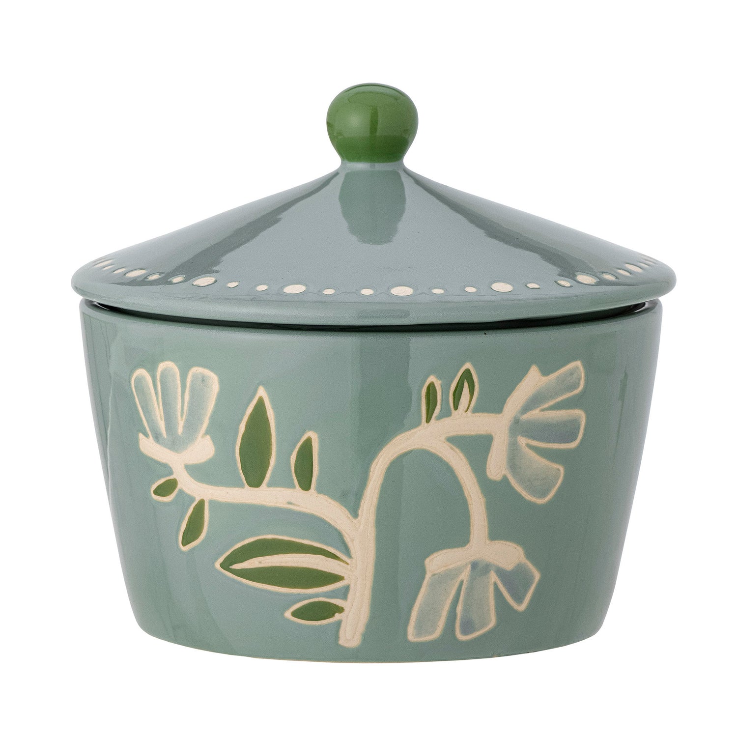 Luova kokoelma Tanger Jar W/LID, vihreä, Stoneward