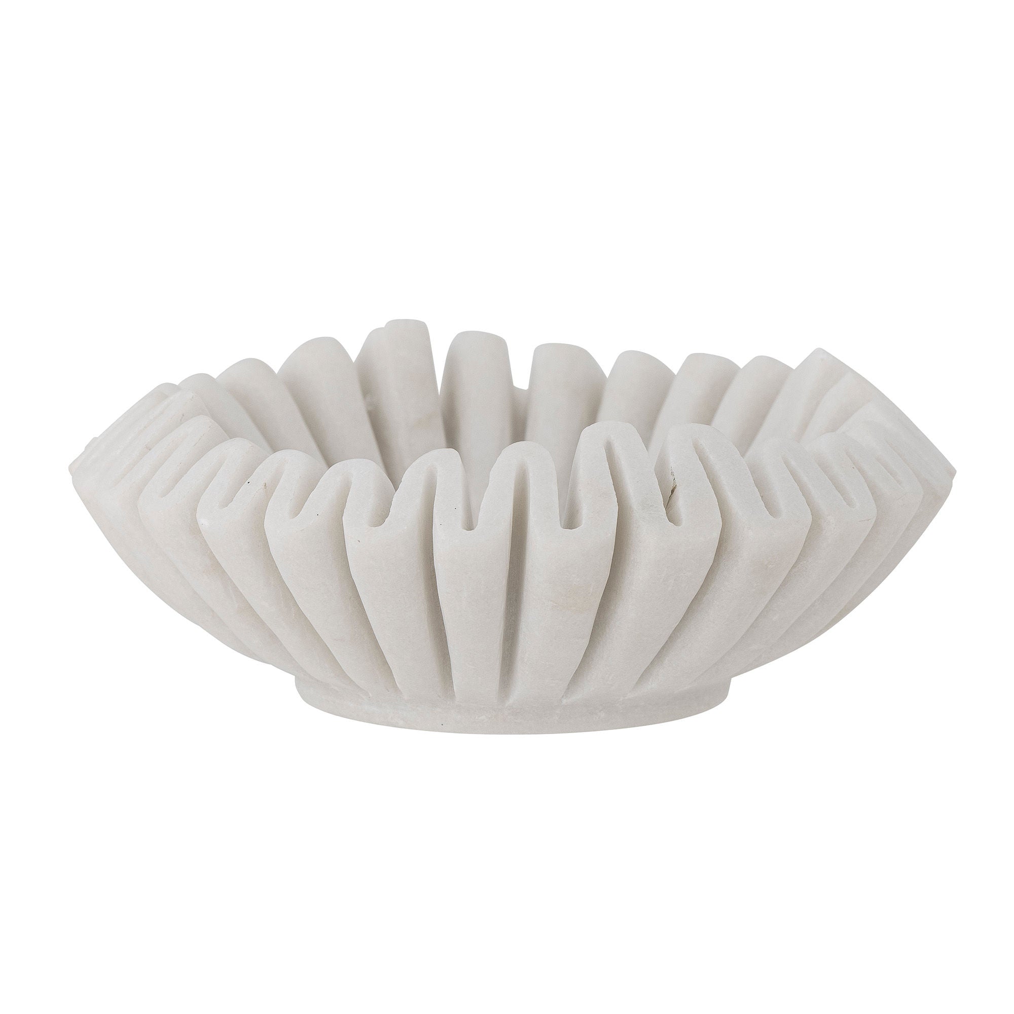 Bloomingville Harmonia Bowl, valkoinen, marmori