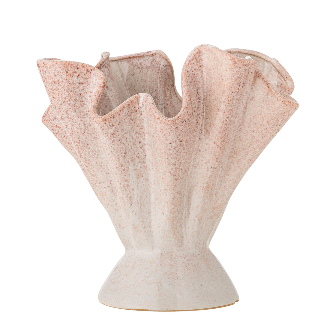 Bloomingville Plier -maljakko, Rosa, Stoneware