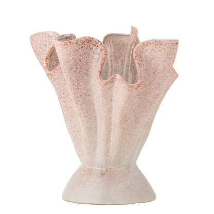 Bloomingville Plier -maljakko, Rosa, Stoneware