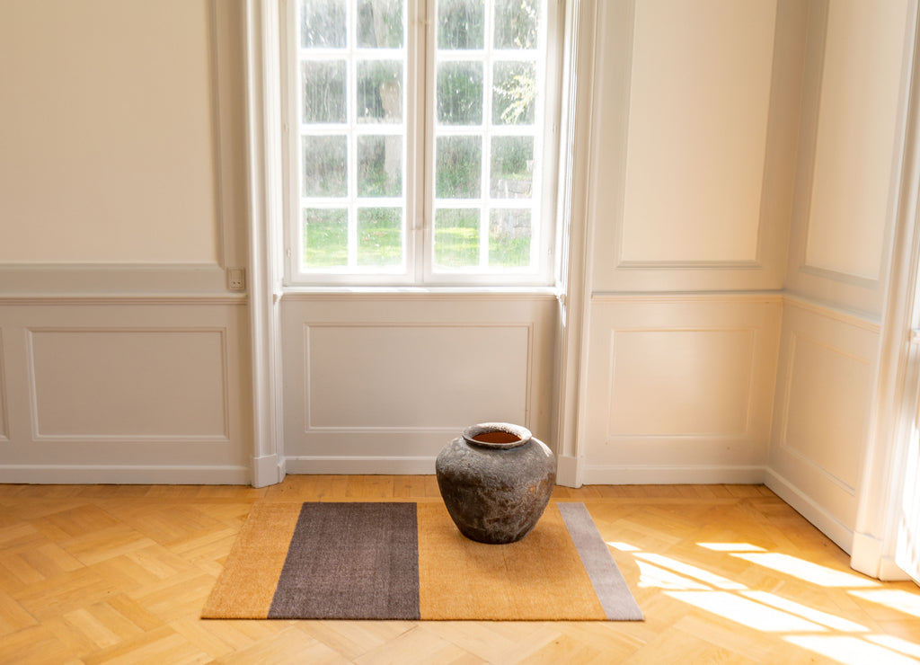 STRIPES HORISONTAL - DIJON/BRUN/SAND - Tica Copenhagen - DesignGaragen.dk