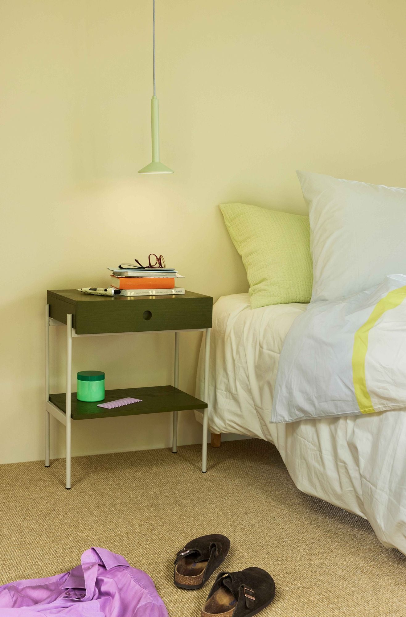 Hübsch haikei tyyny vaaleanvihreä