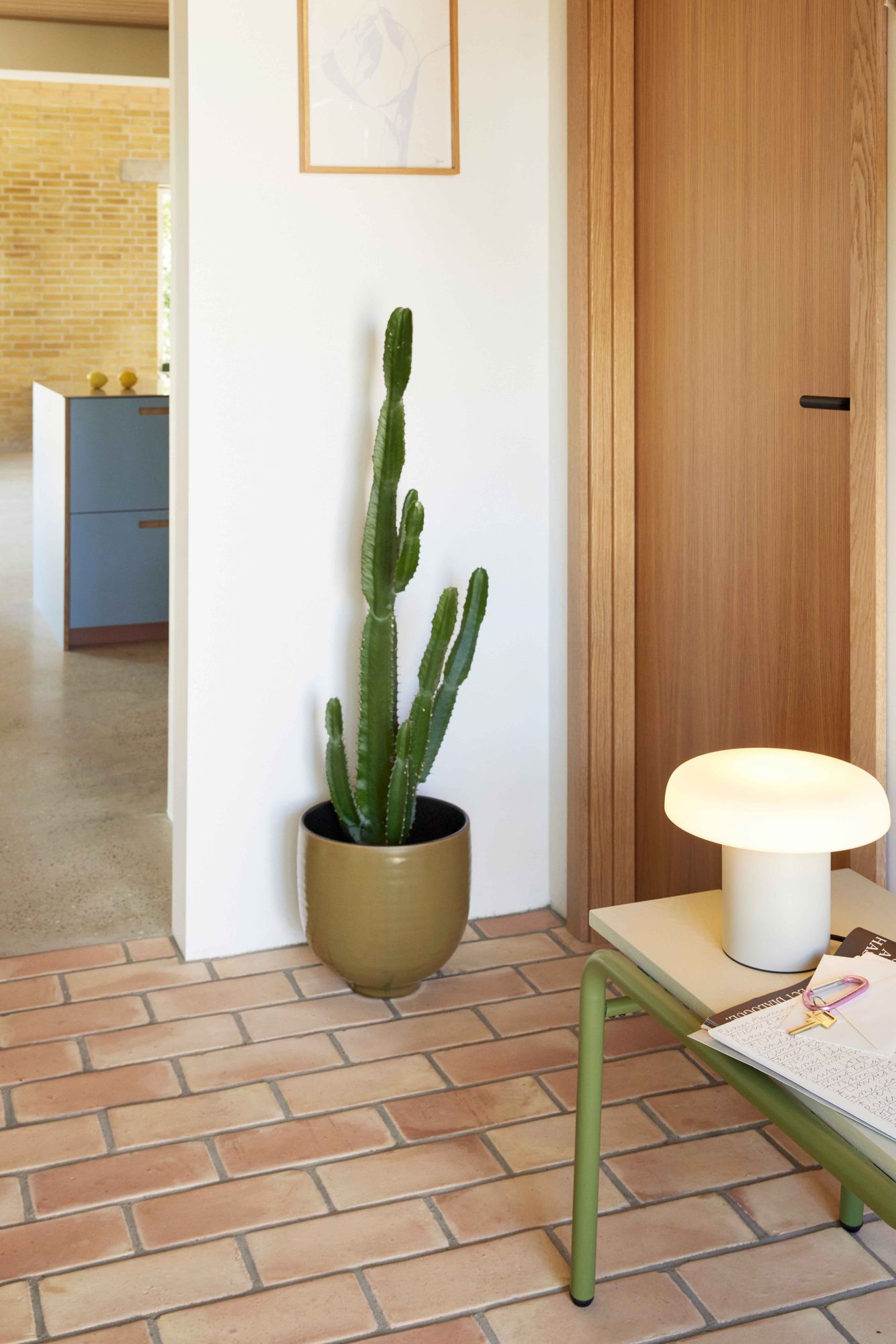 Hübsch Yuka Potte Green (sarja 2)