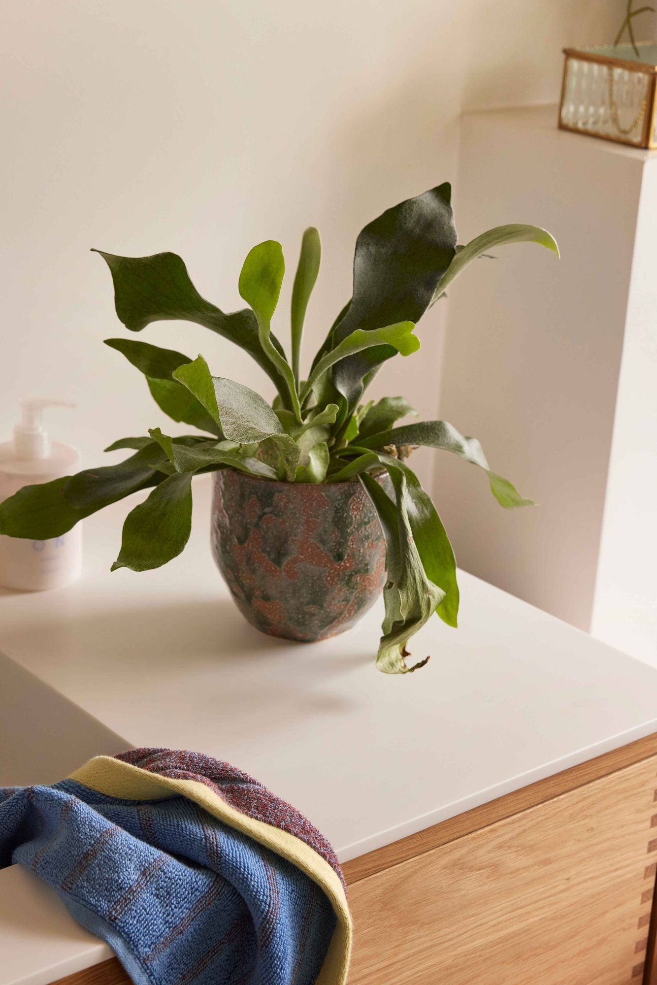 Hübsch Normu Potte Brown/Green (sarja 2)