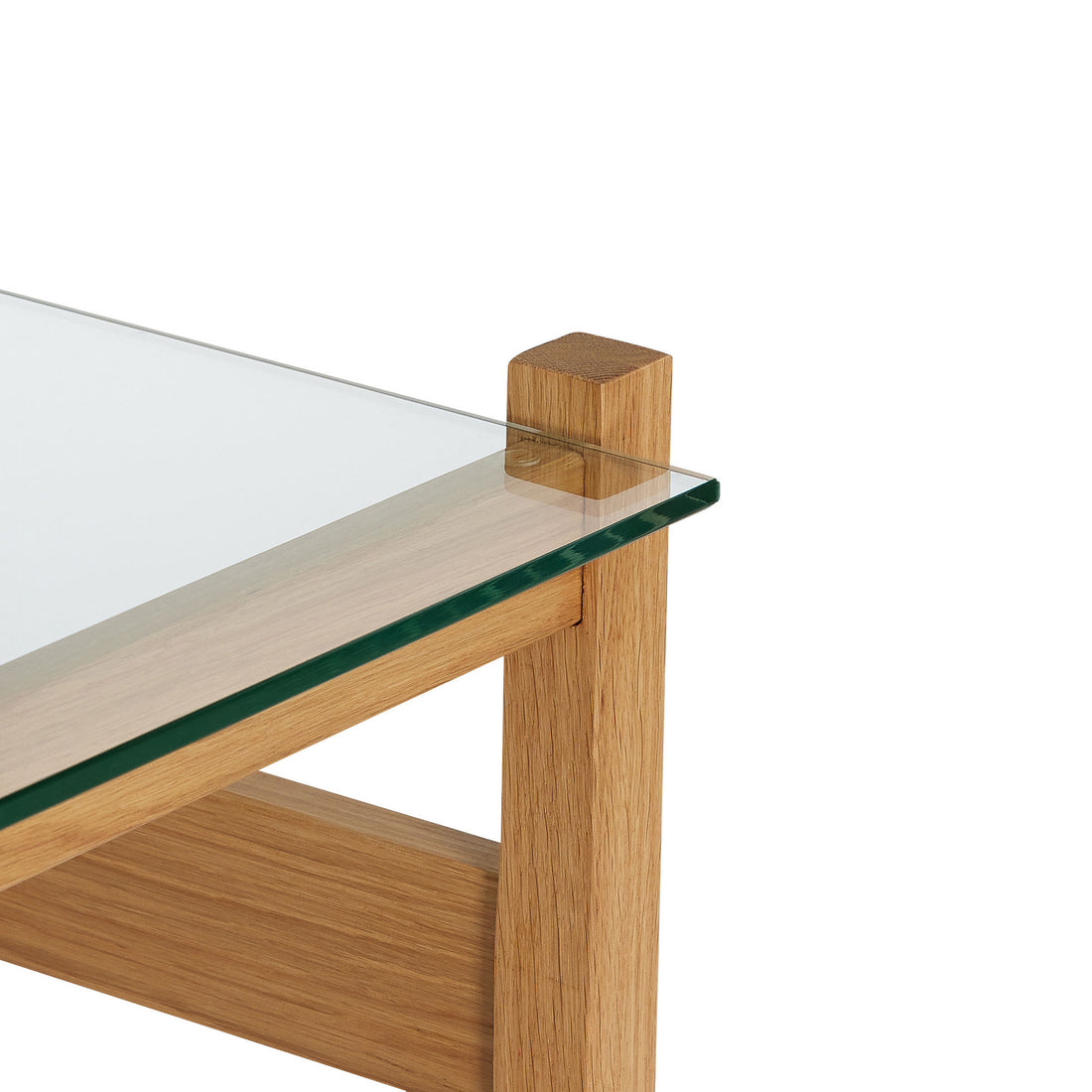 Hübsch Ledge sivupöytä Natural