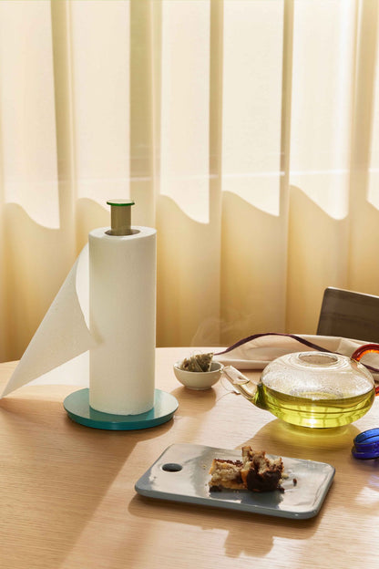 Hübsch Play Kitchen Pull Holder Sininen/Harmaa/Vihreä