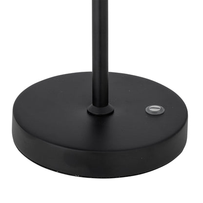 Bloomingville Lianna Portable Lamp, ladattava, musta, metalli