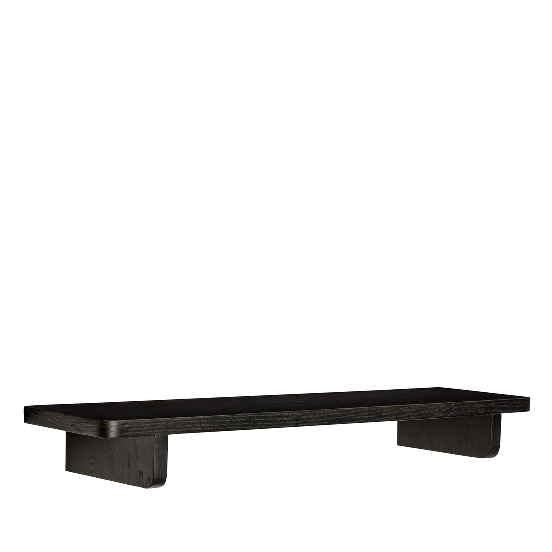 Poke hylly musta - 80x20xh9cm