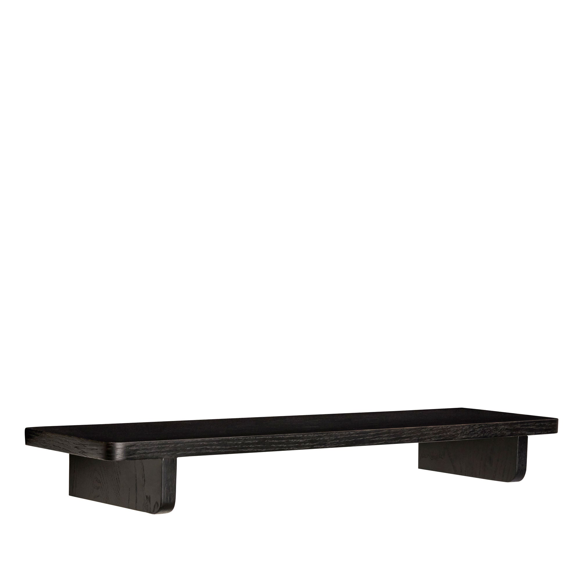 Poke hylly musta - 80x20xh9cm