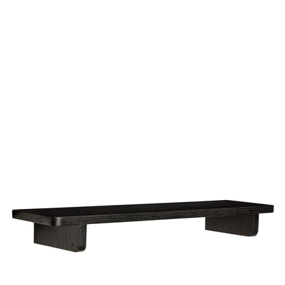Poke hylly musta - 80x20xh9cm