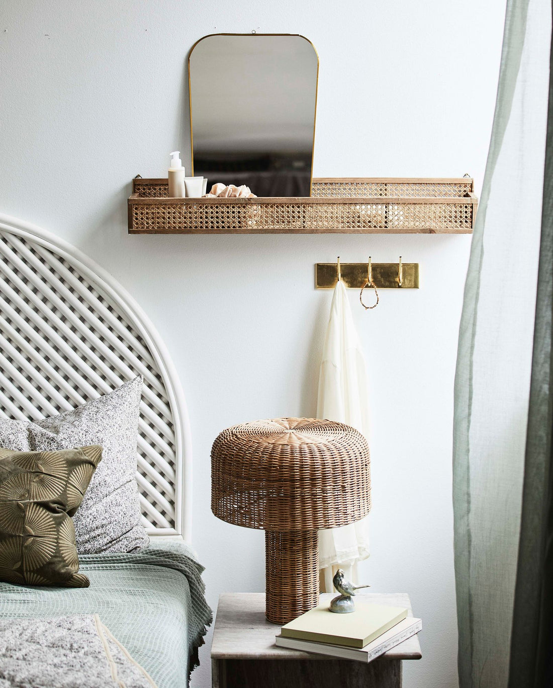 Haay -koukut raudassa 3 koukulla - 27 cm - kultapinta