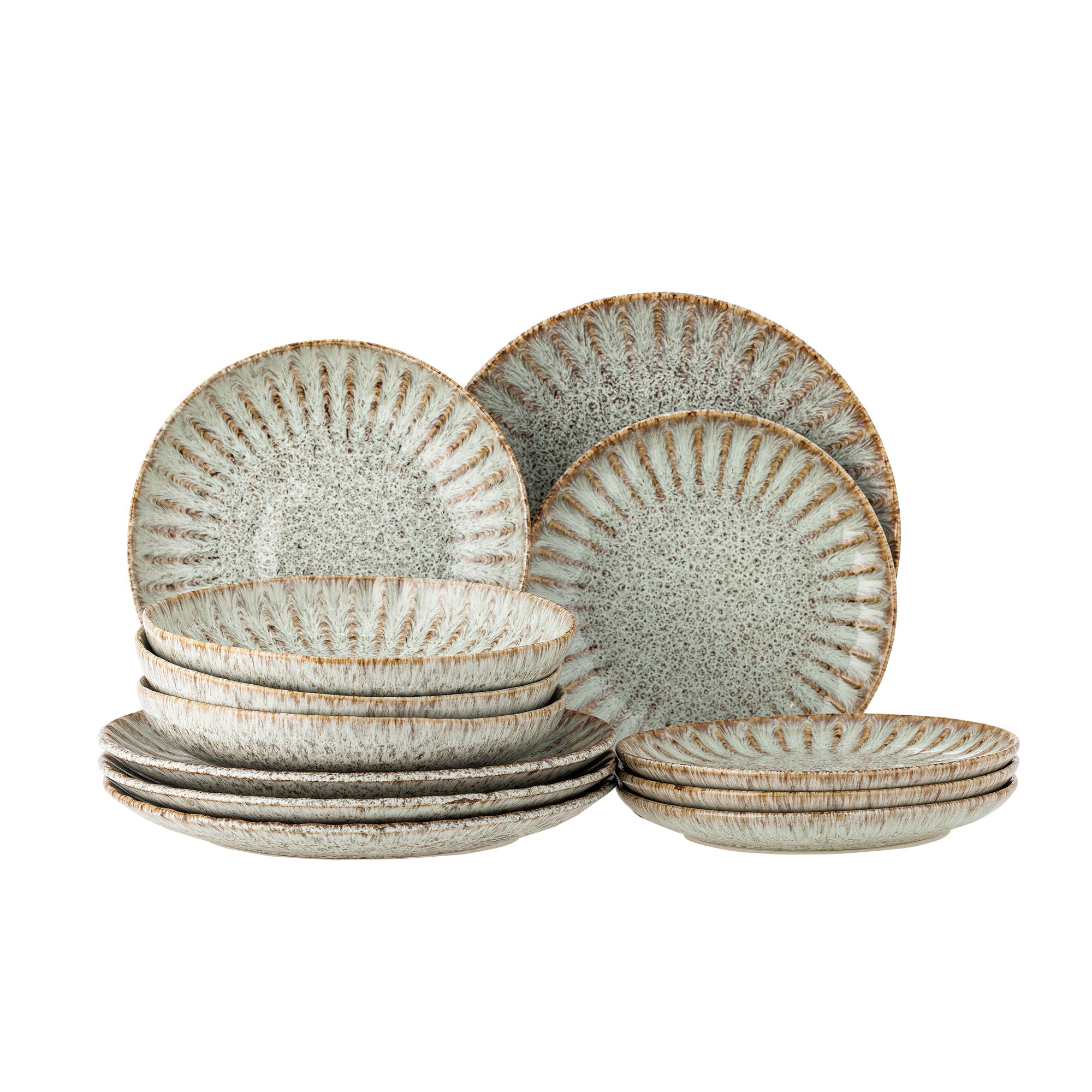 Luova kokoelma Fleur Design Service Set, Luonto, Stoneward