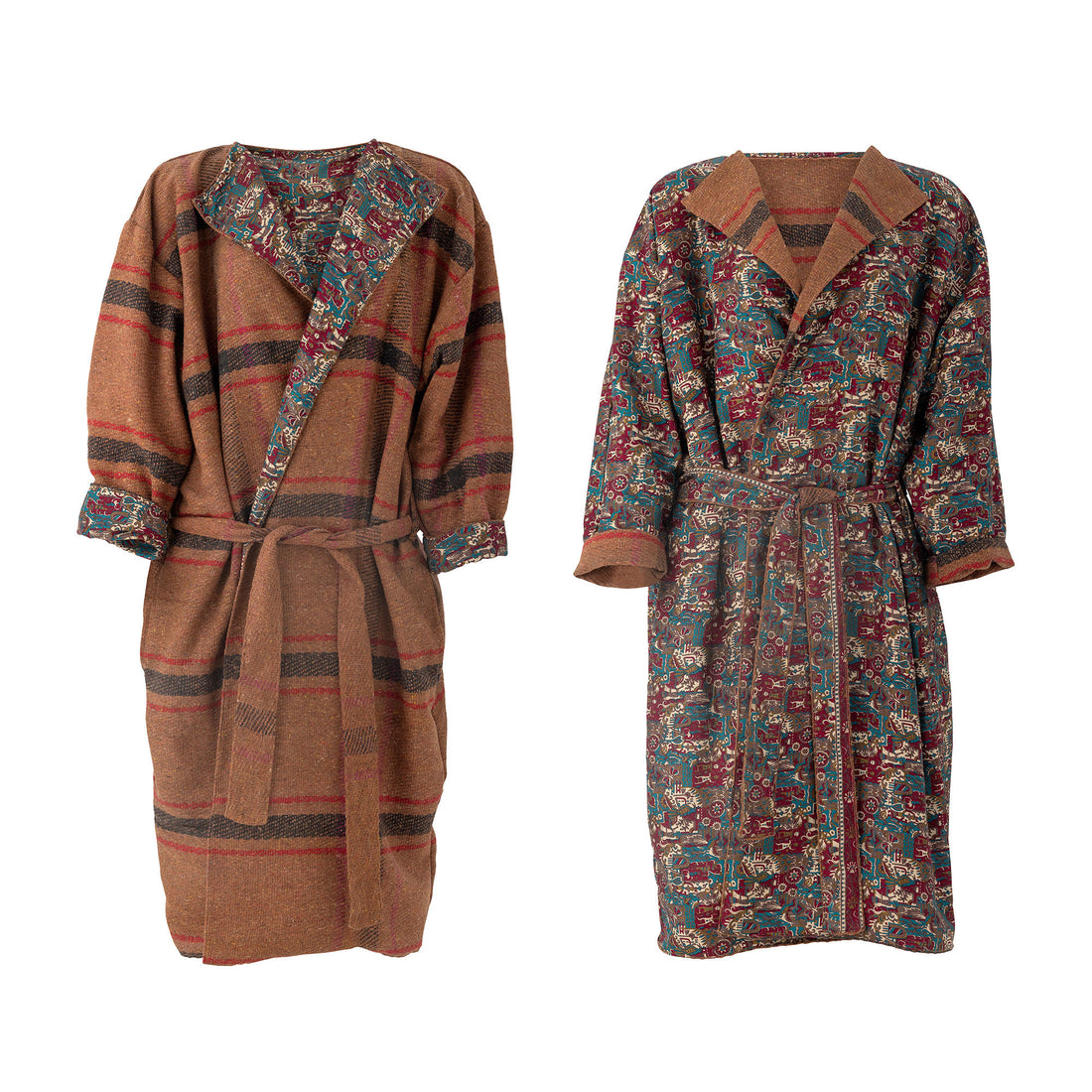 Luova kokoelma Rieti Kimono, Brown, Upcled