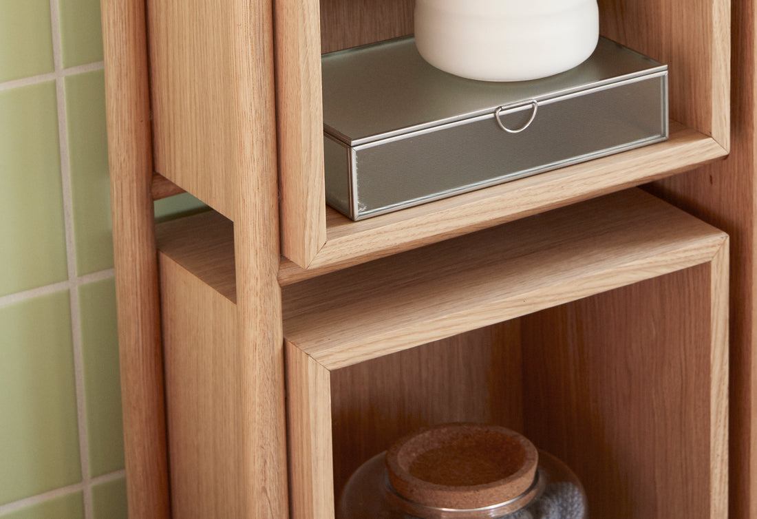 Cube konsolipöytä Natural - 76x25xh90cm