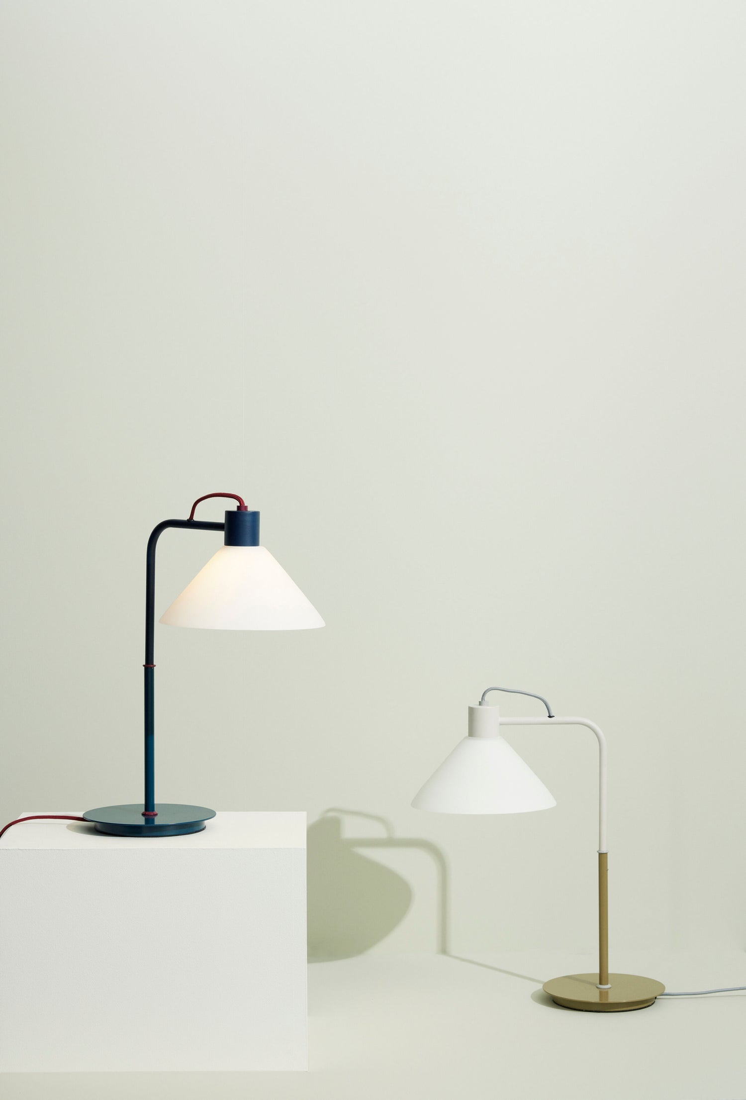 Spot Table Lamp Khaki - Ø37x22xh44cm, e27