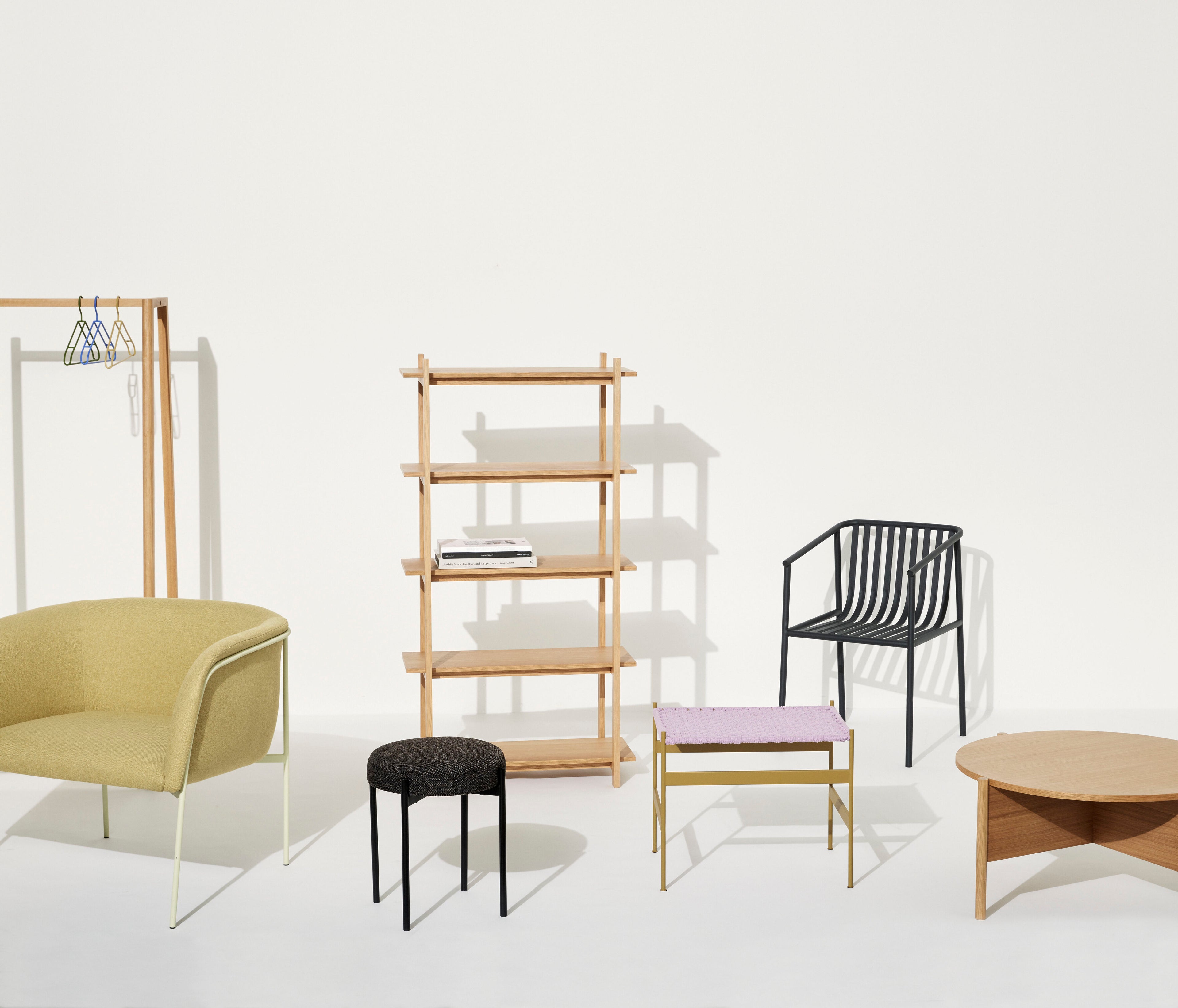 Eyrie Lounge -tuoli keltainen - 89x58xh78cm