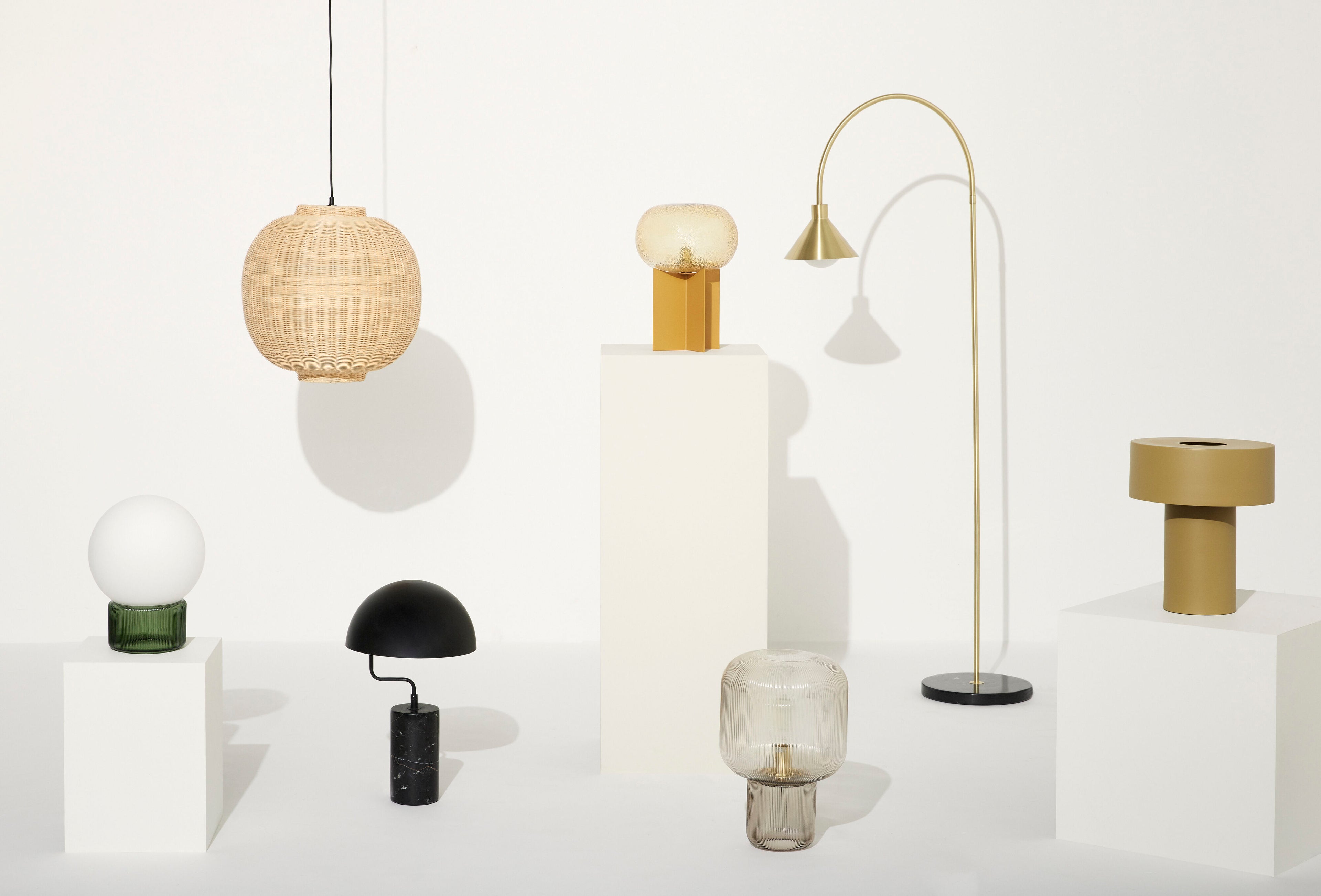 Pirum Table Lighting Brown - Ø27xH42Cm, E27