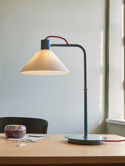 Spot -pöytävalaisin sininen - Ø37x22xh44cm, e27