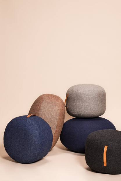 Mochi Puf Ø50 sininen - Ø50xh35cm