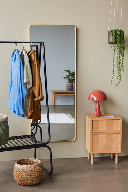 Mush-pöytävalaisin Mini Red - ø25xh34cm