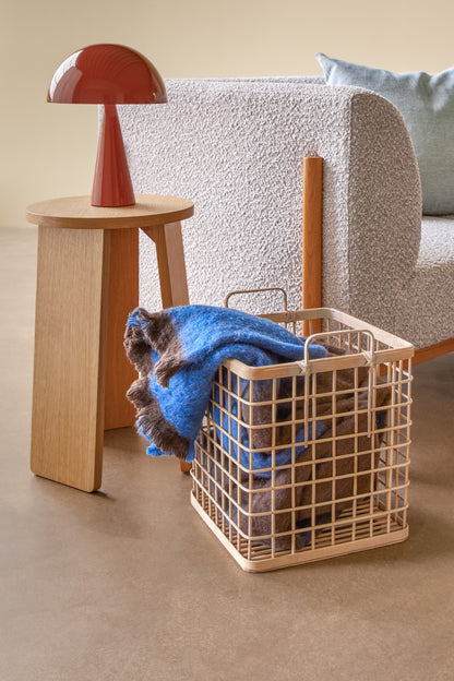 Mush -pöytävalaisin mini punainen - ø25xh33cm E14