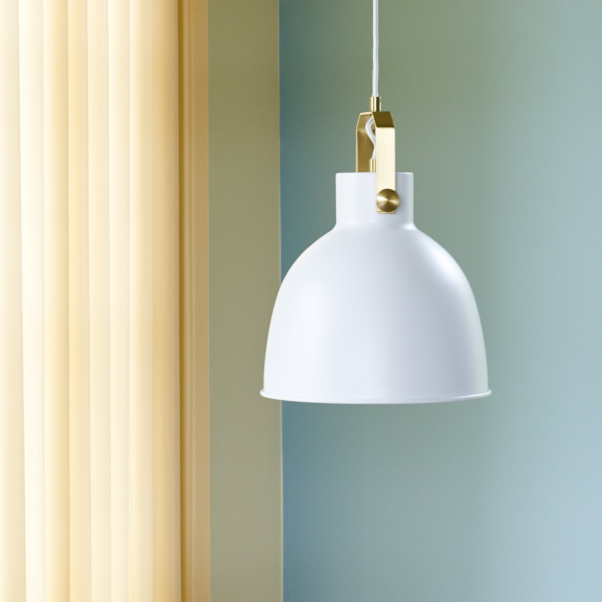 Selvästi riipus valkoinen - Ø29xh41cm, e27/60w