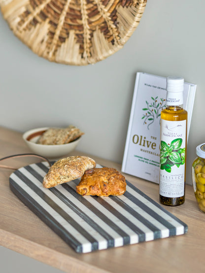 Illuna -leikkuulauta, musta, marmori