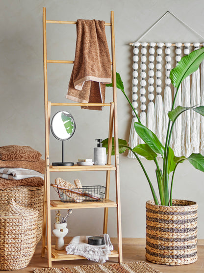 Lievä pöytäpeili, musta, metalli