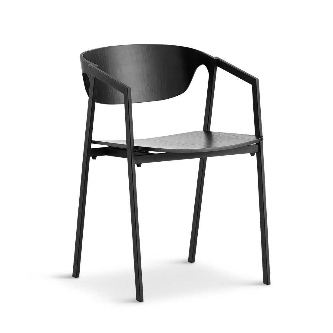 WOUD - S.A.C. dining chair - Black - WOUD - DesignGaragen.dk