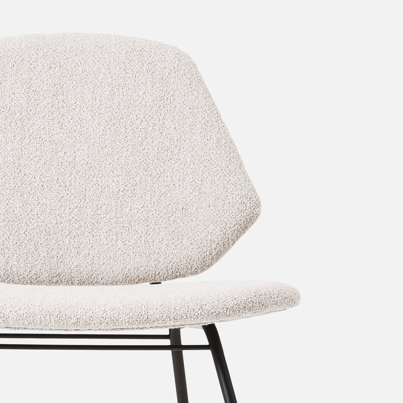 WOUD - Lean lounge chair - Ivory - WOUD - DesignGaragen.dk