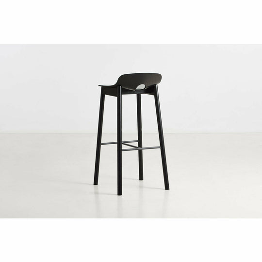 WOUD - Mono bar stool - Black - WOUD - DesignGaragen.dk