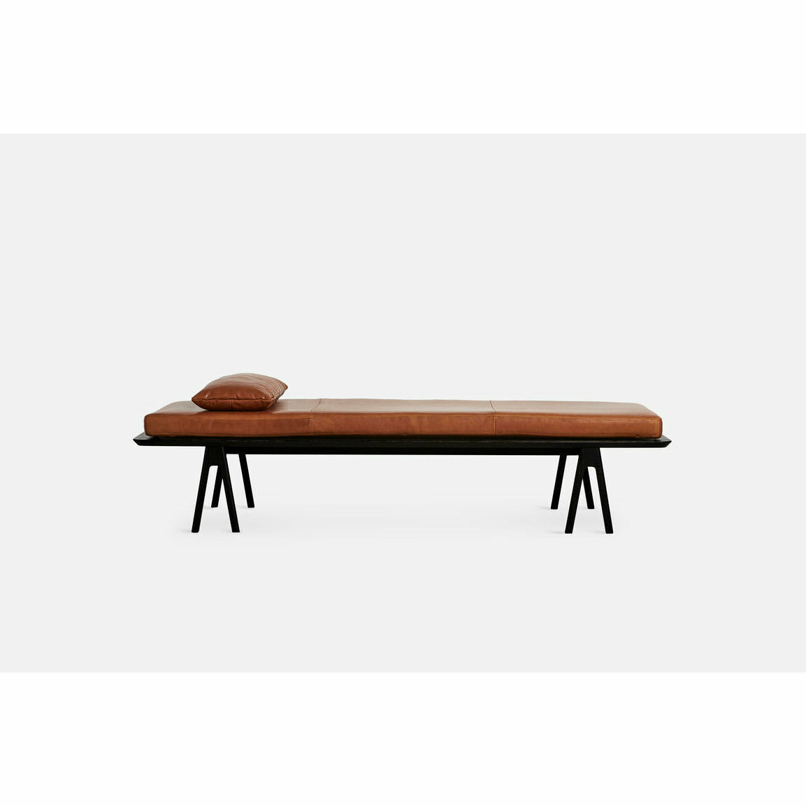 Woud - Taso -sohva - Nougat/Black 190x76.50x41 cm