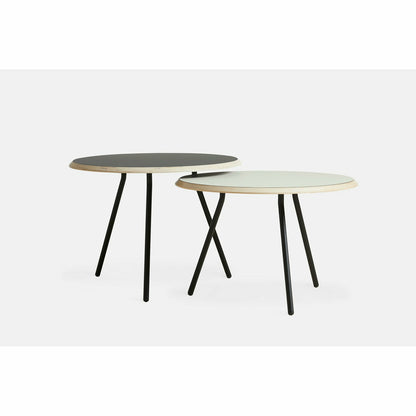 WOUD - Soround coffee table - Black (Ø60xH40,50) - WOUD - DesignGaragen.dk