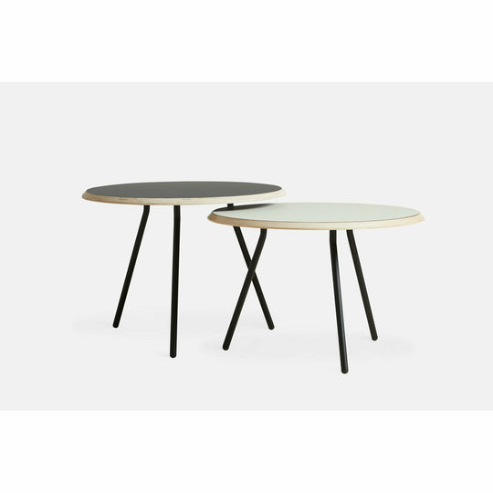 WOUD - Soround coffee table - Black (Ø60xH49) - WOUD - DesignGaragen.dk