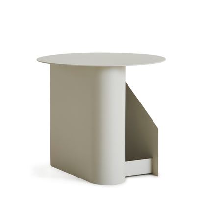 WOUD - Sentrum side table - Warm grey - WOUD - DesignGaragen.dk