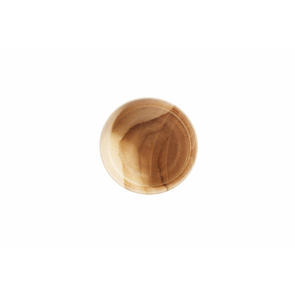 Muubs Skål Snack - Natur - Ny Teak - H: 6 Ø: 10 cm - DesignGaragen.dk.