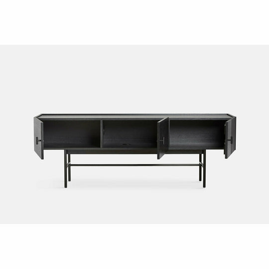 WOUD - Array low sideboard (150 cm) - Black - WOUD - DesignGaragen.dk
