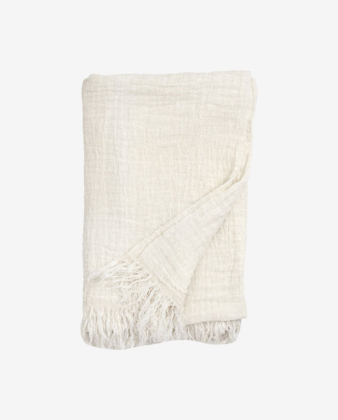 Alula Bedspead in Pellava - 270x270 cm - valkoinen