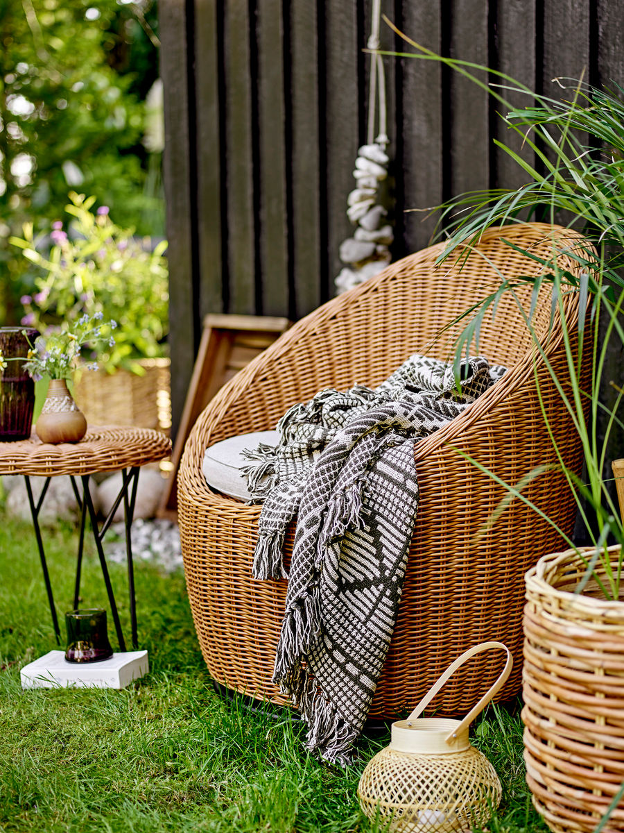 Bloomingville Roccas Loungestol, Brun, Polyrattan - Bloomingville - DesignGaragen.dk