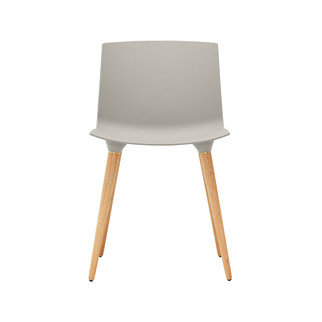 TAC - sæde i grå - ben i eg/Klar mat lak - Andersen Furniture - DesignGaragen.dk