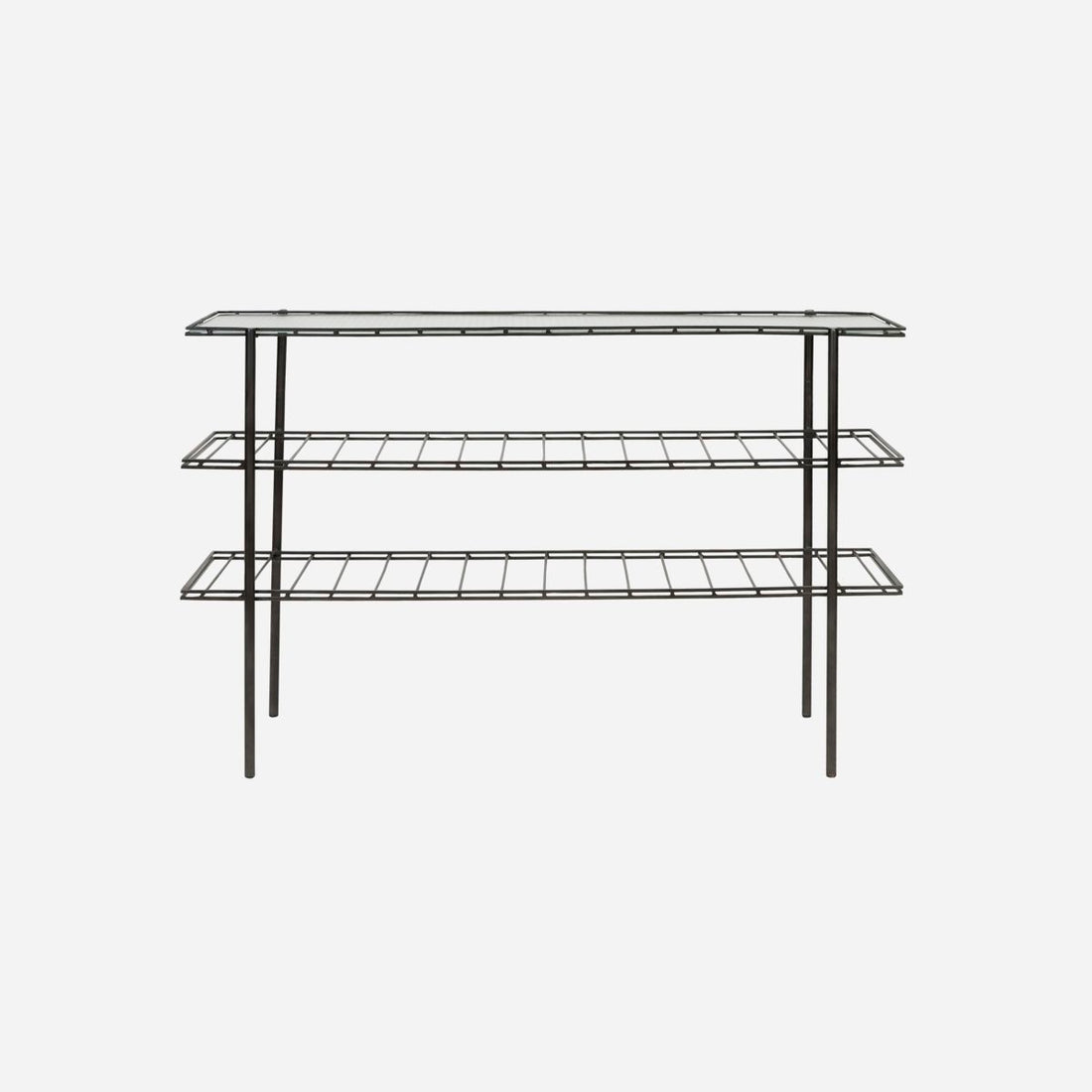 House Doctor Console/pöytä, Gany, Black-L: 35 cm, W: 130 cm, H: 85 cm