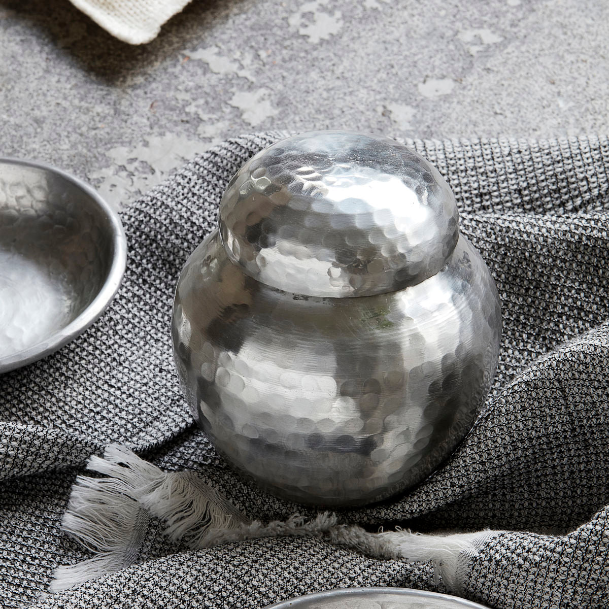 Talo -lääkäri - Varastointi kannen, galior, hopeapinta - dia: 11,5 cm