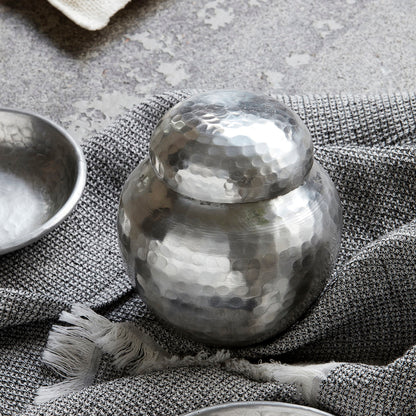 Talo -lääkäri - Varastointi kannen, galior, hopeapinta - dia: 11,5 cm